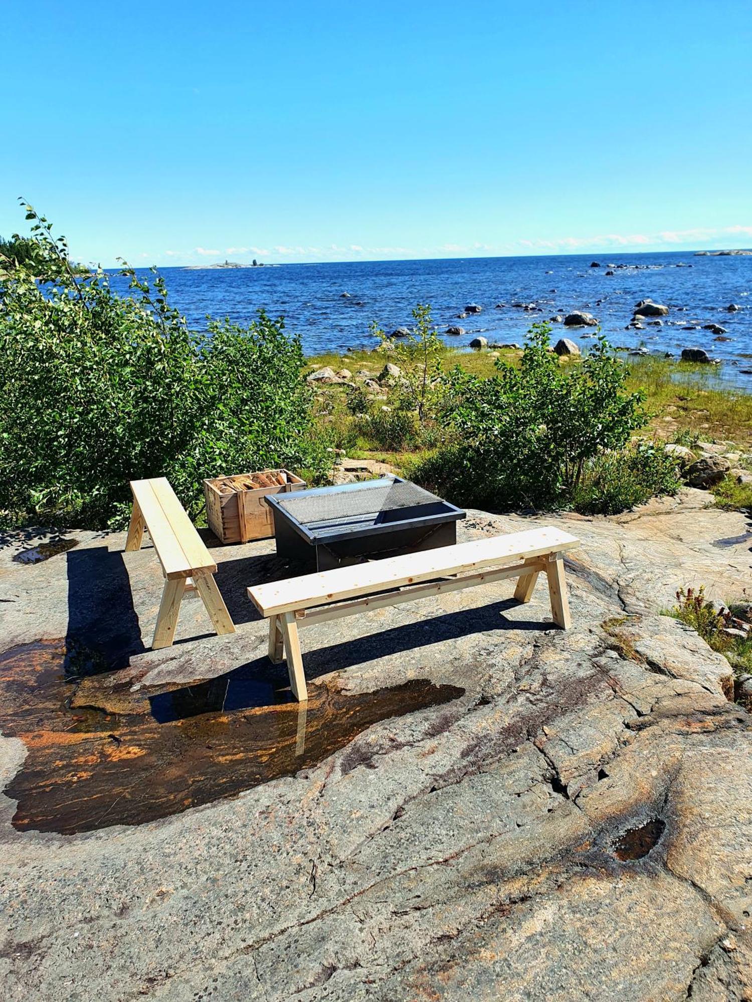 Stuga Med Havsutsikt Robertsfors Ngoại thất bức ảnh